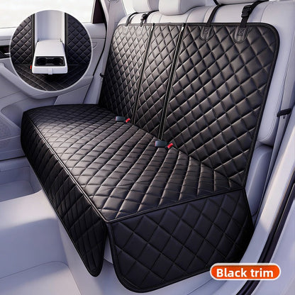 Car Pet Seat Cover Waterproof Oxford Fabric Rear Seat Dog Mat
