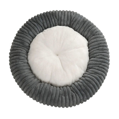 Plush Pet Nest Bed for Cats and Dogs